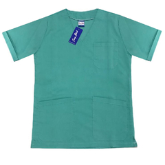 casaca de ambo classic unisex de arciel escote v manga corta en internet