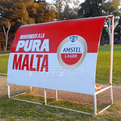 LONA FRONT TENSADA EN DIFERENTES SOPORTES