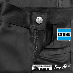 pantalón de trabajo ombu alg. 100% con cierre - comprar online