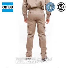 pantalón de trabajo cargo marca ombu - comprar online