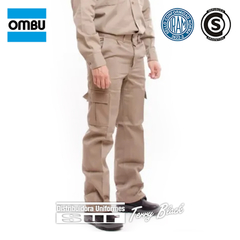 pantalón de trabajo cargo marca ombu