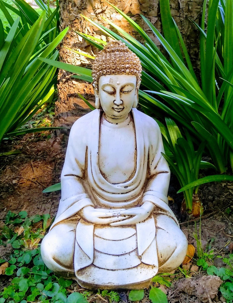 asiático Infantil álbum de recortes Buda De Resina Apto Exterior Jardin Decoracion Estatua Adorno