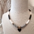Collar Amour Black and White