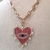 Collar Corazón Perlas - comprar online