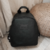 Mochila Zaira Negra y Beige