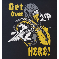 T-Shirt | Mortal Kombat - Scorpion Get Over Here na internet