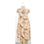 Art. 2028 Vestido Fibrana Est.Hojas Escote V