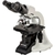 Microscópio Biológico Binocular Óptica infinita, Aumento 40X até 1000X, Objetiva Planacromática e Iluminação LED 3W.
