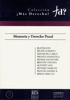 Memoria y derecho penal.