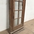 Ventana de abrir vidrio repartido con banderola Cedro - Cod 5732 - tienda online