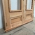 Puerta doble con paño superior de cedro - Cod 5759 - comprar online