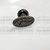 Medio pomo en bronce labrado - Cod: HP3