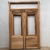 Puerta colonial doble con paño superior - Cod f4351 A MEDIDA-