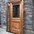 Puerta de entrada de una hoja con paño lateral - A medida - Cod F26 - comprar online