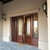 Puerta de entrada doble + paños laterales - A medida - Cod F105 - comprar online
