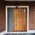 Puerta de entrada + paño lateral con vidrio - A medida - Cod F134 - comprar online