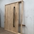 Puerta de entrada moderna + paño de vidrio - Cod F155 - Casa Gongora