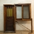Puerta con vidrio y tablero + ventana corrediza - Cod 5165