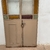 Puerta doble con vidrios de colores - Cod 5180 - Casa Gongora