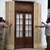Puerta doble con banderola- Cod. 5445 - comprar online