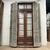 Puerta doble con banderola y celosías- Cod. 5160 - comprar online