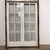 Ventana doble hoja, con vidrio repartido- Cod 5479