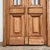 Puerta colonial de 1 hoja con doble reja- Cod. 5548 - Casa Gongora