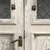 Imagen de Puerta de entrada tablero con vidrio y reja - Cod: 5635