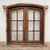 Ventana de 1/8 punto con vidrio repartido - Cod: 5651