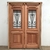 Puerta Colonial doble hoja de entrada - Cod. 5681