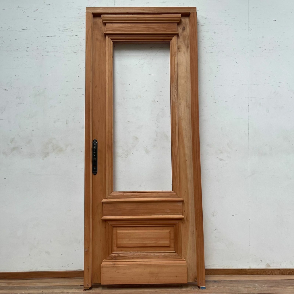Puerta de entrada 1 hoja colonial cedro cod 6031