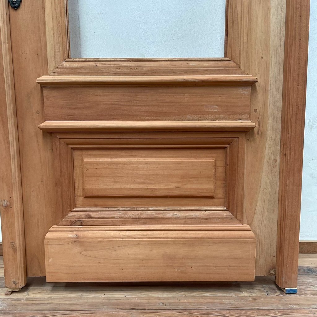 Puerta de entrada 1 hoja colonial cedro cod 6031