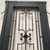 Puerta de entrada colonial en hierro - Cod: 6076 - comprar online