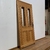 Puerta de entrada colonial con doble reja cedro - Cod: 6126