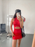 VESTIDO LYCRA FRUNCE PECHO - tienda online