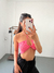 Imagen de TOP STRAPLESS HILO ANUDADO CUELLO