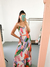 VESTIDO LARGO FIBRANA ESTAMPADO - comprar online
