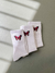 DOCENA MEDIAS MARIPOSA FUCSIA