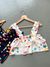 TOP FIBRANA DOBLE VOLADO (ESTAMPADO) - comprar online
