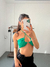 TOP STRAPLESS HILO ANUDADO CUELLO