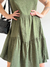 VESTIDO LINO SPANDEX CON VOLADO en internet