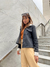 CHAQUETA PIEL C/ BOTONES (GRIS TOPO) - GROUNGE MAYORISTA