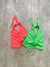 TOP LYCRA FRUNCE PECHO ATADO AL CUELLO