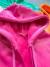 CAMPERA DE PLUSH C/ CAPUCHA - GROUNGE MAYORISTA
