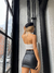 Imagen de TOP FRUNCE MORLEY LYCRA ANUDADO CUELLO