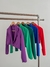 BLAZER CREP SASTRERO BOTON CROP en internet