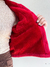 CHAQUETA PIEL C/ BOTONES (ROJO)