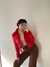 CHAQUETA PIEL C/ BOTONES (ROJO) - comprar online