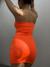 VESTIDO LYCRA STRAPLESS ATADO CUELLO - comprar online