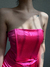 VESTIDO DE RASO C/ VARILLAS - comprar online